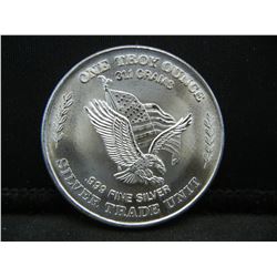 1 Oz. Silver Round .999 Trade Unit