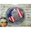 Image 2 : Abraham Lincoln Gettysburg Address Commemorative Coin