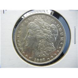 1887 Morgan Dollar