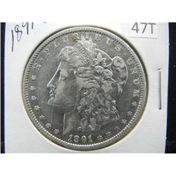 1891 O Morgan Dollar