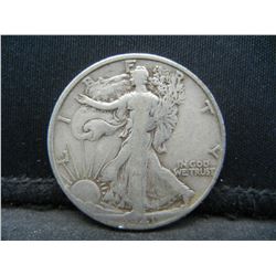 1941 S Walking Liberty Half Dollar