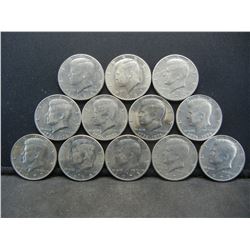 (12) Clad Ike Dollars