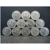 Image 1 : (12) Clad Ike Dollars