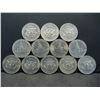 Image 2 : (12) Clad Ike Dollars