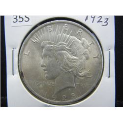 1923 Peace Dollar