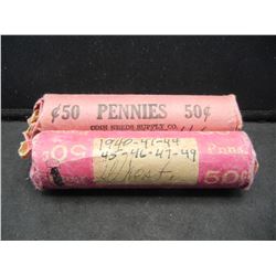 Lot of 100 Wheat Cents