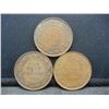 Image 1 : (3) 1916 CANADIAN ONE CENT'S