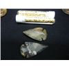 Image 8 : (12.81 OZ) OF "JUNK DRAWER COLLECTABLES" (SILVER/PROOF TOKENS/VIALS/ARROW HEADS/FOREIGN COINS, MISC.