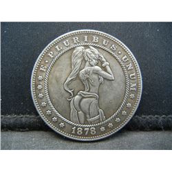 1878-CC (BABE/MORGAN), NOT SILVER OR LEGAL TENDER