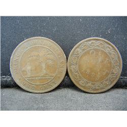 1871 & 1898 CANADIAN COINS