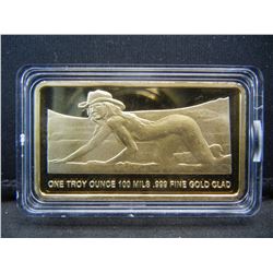 CLAD (GOLD-BABE/100 MILLS), PROOF, Clad