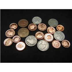 (MULTIPLE) MINIATURE US COINS