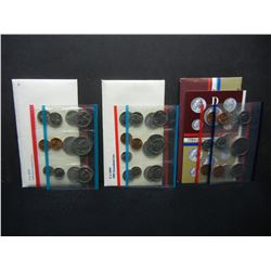 1979, 1980, 1984 United States Mint Sets With Original Packaging