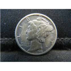 1931 S Mercury Dime