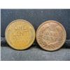 Image 2 : 1909 Indian Head Cent and 1909 VDB Cent