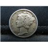 Image 1 : 1931-S Semi-Key Date Mercury Head Dime, Very Fine.