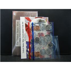 1996 11-Coin United States Mint Set, Includes 1996-W Dime, With Original Gov't Packaging & COA.