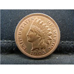 1905 Indian Head Cent, Full Bold Liberty, 3 1/2 Diamonds.