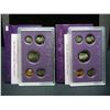 Image 1 : 1992 1993 United States Mint 5-Coin Proof Sets With Original Gov't Packaging & COA's.