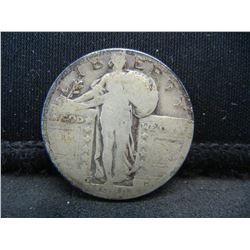 1928-S Standing Liberty Quarter.