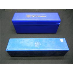 Two Whitman Coin Storage Containers.