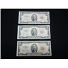 Image 1 : Three 1953 Red Seal $2 United States Notes.