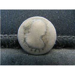 1798 Mexico 1/2 Real 90% Silver Coin.