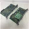 Image 1 : (2) Fanuc A16B-2203-0190 Control Board *CRUSHED COMPONENTS ON ONE SEE PICS*