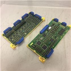 (2) Fanuc Control Boards A16B-2200-0350 and A16B-2203-011