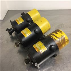 (3) Fanuc A06B-0641-B011 DC Servo Motor Model 0M