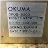 Image 4 : Okuma OPUS 5000 CPU/IF Rack with Cards, M/N: E7191-183-329