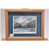 Image 3 : Selection of George Weber prints including two limited edition "Mountain Waters, Alberta", 105/250 a