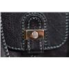 Image 3 : Vintage black leather Printipe purse