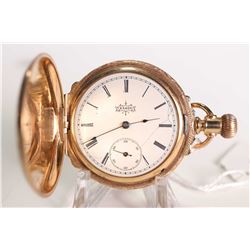 Elgin size 6 , 7 jewel pocket watch. Grade 95, model 1, serial no. 4523309 dates this pocket watch t