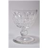 Image 2 : Eight Waterford crystal small sherbets glasses 3 1/2" in height and two sherry glasses 4 1/2"