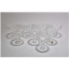 Image 1 : Eight Waterford crystal sherbet/champagne glasses 4 1/2" in height