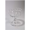 Image 2 : Eight Waterford crystal sherbet/champagne glasses 4 1/2" in height