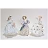 Image 1 : Two Royal Doulton figurines including Maureen HN 2481, Grand Manner HN2723 and Coalport Lady of Fash