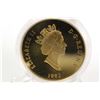 Image 2 : Canadian 1994 non- circulated $100 gold coin "Montreal 1642-1992", 13.338 grams of 14kt gold