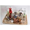 Image 1 : Approximately twenty two miniature oil lamps including finger lamp, chrome, lantern, Bunson burners 