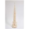 Image 1 : Indonesian multiple tiered ivory tower, 12 1/2" in height