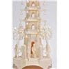 Image 2 : Indonesian multiple tiered ivory tower, 12 1/2" in height