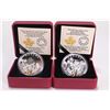 Image 1 : Two Royal Canadian Mint collector coins including the 2015, $20 dollar, 31.39 gram .99.99% fine silv