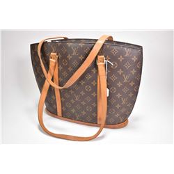 Vintage Louis Vuitton Babylone Monogram canvas tote bag, date code V10977, note repair to handle sti