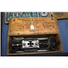 Image 4 : Two wood cased English made tap and die sets and a Genuine Armstrong pipe threader in wooden box