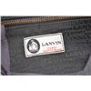 Image 5 : Two vintage designer handbags including black vinyl Prada and a grey denim Lanvin Paris shoulder bag