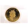 Image 2 : Canadian 1997 non-circulated $200 gold coin "Raven Bringing Light to the World" by Robert Davidson, 