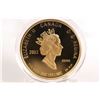 Image 2 : Canadian 2002 non-circulated $50 gold coin "The Wild Rose" , 38.05 grams of .99999 pure gold, limite