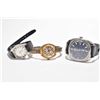 Image 1 : Three vintage watches including vintage Tissot Automatic Sea Star with leather strap, a lady's Tisso