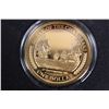 Image 4 : Bradford Exchange Mint "The World's Greatest Naval Battles Dollar Collection" set of eight 24Kt gold